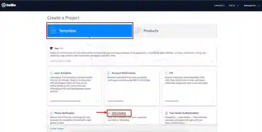 Для работы с Whatsapp через Битрикс24 создаем СМС чатбот в Twilio